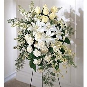 Premium Funeral Spray, same day possible available in different colors