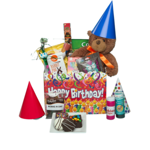 Kids medium Happy Birthday local Basket