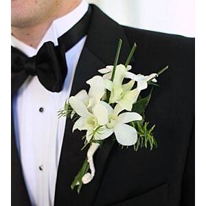 Large Orchid Boutonniere 48 hours Notice