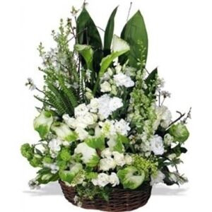 Large Sympathy Basket Arrangement